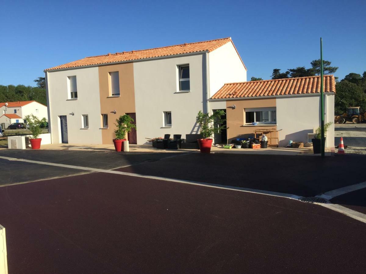 Les Terrasses De Bella Vista - Belle Maison Bord De Mer Saint Vincent sur Jard Bagian luar foto